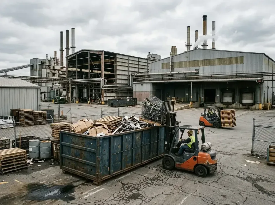 industrial-factory-scrap-conta-003 — frequently asked questions, Cheap Roll-off Dumpster Rentals in Paris, IL